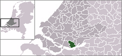 Location of Strijen