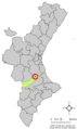 La Llosa de Ranes, with regards to Land of Valencia.