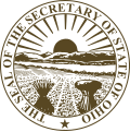 Seal of the secretary of state of Ohio