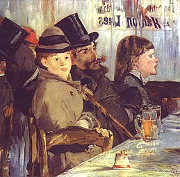 På café, 1878 Au café