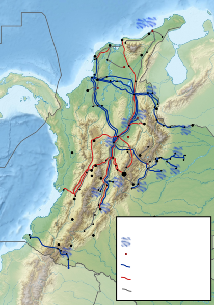 File:Map of pipelines in Colombia blank.png