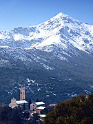 Vue du San Parteo depuis Olmi-Cappella.