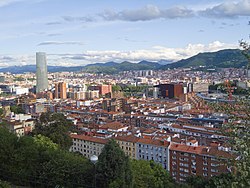 Overview of Deusto from Arangoiti