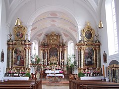 Saalkirche: Hl. Dreifaltigkeit, Moosthenning