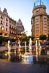 Plaza de las Tendillas.