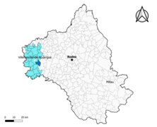 Morlhon-le-Haut dans l'intercommunalité en 2020.