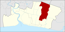 District location in Samut Prakan Province