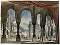 Image 56Set design for Act 5 of La reine de Chypre, by Charles-Antoine Cambon (restored by Adam Cuerden) (from Wikipedia:Featured pictures/Culture, entertainment, and lifestyle/Theatre)