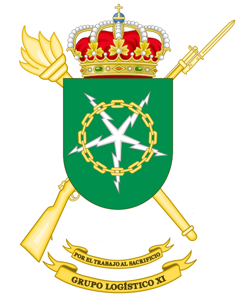 File:Coat of Arms of the 11th Logistics Group.svg