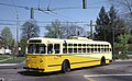 Preserved 1949 Marmon-Herrington trolleybus in Dayton