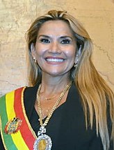 Jeanine Áñez Chávez (2019-2020) 13 de junio de 1967 (57 años)