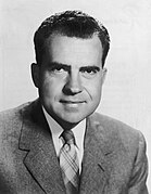 Senator Richard Nixon uit Californië Republikeinse Partij