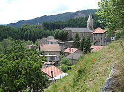 Skyline of Saint-Julien-Boutières