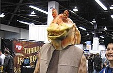 Cosplay de Jar Jar Binks.