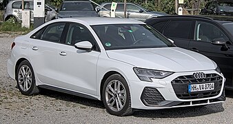 Audi A3 8Y Sedan - right front view