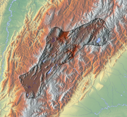 Socotá Formation is located in the Altiplano Cundiboyacense