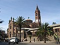 Igrexa da Virxe do Rosario de Asmara, construída polos italianos en 1923