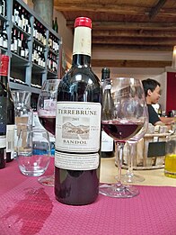 AOC bandol, Domaine de Terrebrune, 2005.