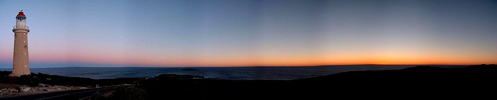 Cape du Couedic lighthouse at sunset