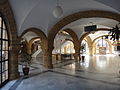 Pasillos de la Facultad de Filosofía y Letras de Cádiz