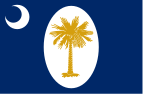 Flag of South Carolina (January 26 – January 28, 1861)