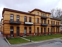 Bloc de salles de l'hôpital urbain