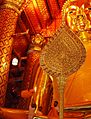 The immense 19 metre high gilded statue of a seated Buddha in Wat Phanan Choeng, the latter from 1324, pre-dates the founding of the city.