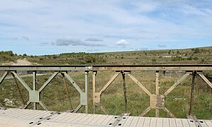 2010 , Bailey bridge, close view of parapet - geograph.org.uk - 2100211.jpg