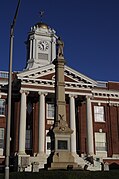 Soldiers Monument and City Hall