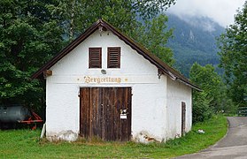 Old ÖBRD hut, Sankt Lorenz, Upper Austria.jpg