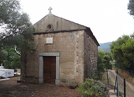 The chapel of San Giambattista di Pruno (San Ghjambattista di Prunu), in Figari