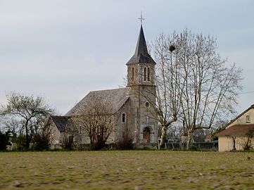 L'église Assomption-de-la-Bienheureuse-Vierge-Marie.