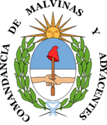 Escudo de la Comandancia de Malvinas (1829-1833)