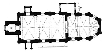 Grundriss der Kirche Hl. Dreifaltigkeit