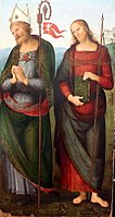 Saint Herculan et saint Jacques, 1505.