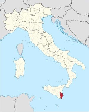 Cherta de la Provinzia de Siracusa