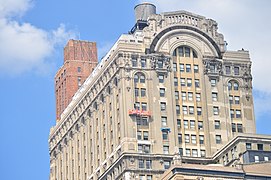 Window washers on Whitehall Building Annex, 2013.