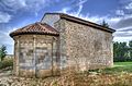 Romanische Ermita de San Pelayo beim Weiler Perazancas de Ojeda