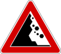 Falling rocks or debris