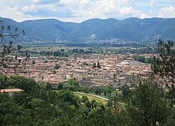 Panoramica dal colle San Mauro