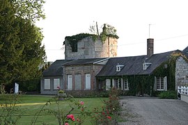 Tour du château de Gamaches.