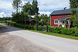 Västlandsvägen, tvärs genom Myrbo