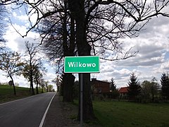 DW523 we Wilkowie