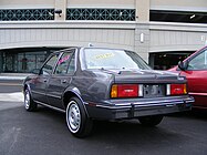 1982 Cimarron, rear