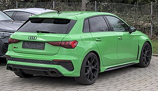 Audi RS3 8Y - right rear view