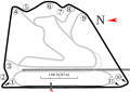 "Outer Circuit" Used in F1 for 2020.