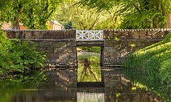 74. Platz: Matthias Süßen mit Brücke im Gut Hasselburg in Altenkrempe im Kreis Ostholstein