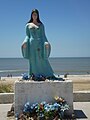 Estátua de Iemanjá na Barra do Chuí