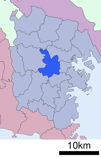 保土ケ谷区位置図