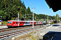 English: Austrian shuttle train at the station Deutsch: Österreichische Shuttle-Zugsgarnitur im Bahnhof